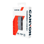 Canyon DS-1 3-IN-1 Thunderbolt 3 Docking Station Space Grey CNS-TDS01DG