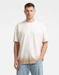 G-star Raw Sprayed Relaxed Milk dk Brick Spray T-Shirt - XXL White