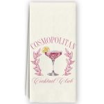 Bnzolyoia Cosmopolitan Cocktail Kitchen Towels - Cosmopolitan Cocktail Lovers Gifts Bar Towels For Bartender Funny Bar Hand Towe