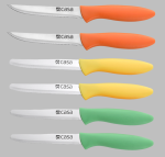 6 PC Food Prep Knife Set Imola