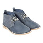 Bata Safari Mens Boots Nubuck Blue Size 12 B854990112