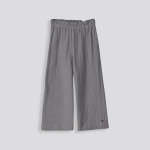 GIRLS Wide Leg Pants - 10 Charcoal
