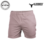 Mens Plain Braai Short 12CM Inleg Khaki - 46