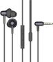 1MORE Stylish E1025 Dual-dynamic Driver 3.5MM In-ear Headphones - Black