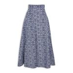 Blue A-line Skirt