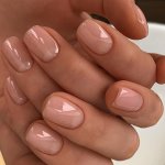 24PCS SET Nude Press On Nails Short Square Fake Nails Minimalist Style False Nails Simple Classic Daily Solid Color Full Cover F
