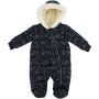 Made 4 Baby Boys Quilted Space Suit 0-3M