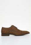 Polo Brogue Toe Cap Gibson Leather Lace Up - Brown