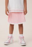Cotton On Ashleigh Tennis Skirt - Blush Pink white Stripe