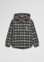 Australian Cotton Hooded Check Shirt