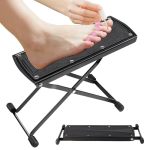 Pedicure Foot Rest 6 Heights Adjustable Foot Stool Metal Foldable Non-slip Stand For Home And Salon Use Pedicure Station Ideal P