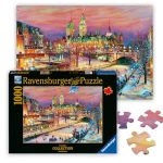 Ravensburger - Ottawa Winterlude Festival - 1000 Piece Jigsaw Puzzle - Stunning Winter Scene Of Ottawa At Night During The Holid