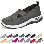 Orthopedic Shoes For Women Wide Width Breathable Walking Comfortable Slip On Non Slip Food Service Lightweight Arch Support Snea