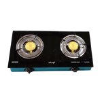 Aruif 2 Burner Auto Ignition Tempered Glass Gas Stove RH2000A