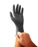 Examination Gloves Nitrile Powder Free - Black - 100 BOX