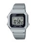 Casio Vintage Retro Digital Square Unisex Watch - B650W - Silver