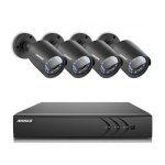 Annke 8CH 5 In 1 Dvr +4 Bullet Cam + Psu & Cable