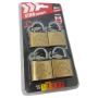 Stier Padlock / 4 X Padlocks With 12 X Keys 38MM
