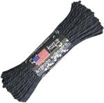 Parachute Cord Reflective Black 100FT RG1293H