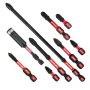 9 Piece Phillips Impact Tough Screwdriver Power Bits Set