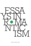 Essays In Romanticism Volume 22.1 2015 Paperback