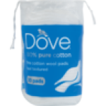 Dove Fine Cotton Wool Rounds 30 Pack