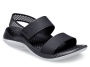 Crocs Literide 360 Sandals In Black & Grey - Black And Grey / 9