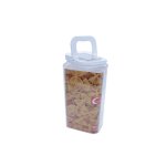 1.7 Litre Acrylic Flip Lock Air Tight Seal Rectangular Canister SGN1832