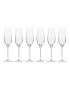 Crane Crystay - Bistro Crystal Glass Champagne Flute 200ML - Set Of 6