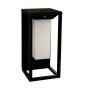 Stellar Lighting Solar Rechargeable LED Wall Lantern Light Outdoor