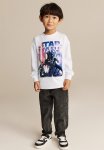 Printed Long-sleeved T-Shirt - White star Wars