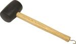 Leisure Quip Leisurequip Camping Rubber Mallet With Tent Peg Puller - Black