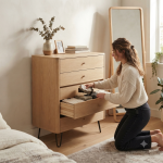 5-DRAWER Wooden Chest Of Drawers