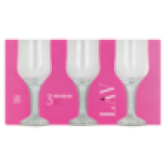 Nevakar Red Wine Glass Set 3 Piece