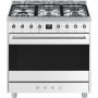 Smeg 90CM White Stove C9MABSSA9