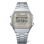Casio Retro Stainless Steel Unisex Watch A168WA-8AYDF