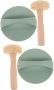 4PCS Arts Supplies Plastic Wood Printmaking Rollers Block Printing Tools