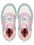 Pastel Lace Up Sneakers - 3 Assorted