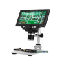 1-1200X LED Digital Microscope HD 7 Inch Lcd Screen 12 Mp