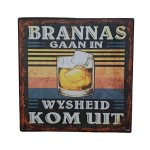 Wall Decor - Brannas In Wysheid Uit