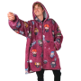 Full Zip Snooby Blanket Hoodie