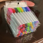 8/16/48PCS Non-magnetic - Whiteboard Pen Set Color Erasable Pen For Calligraphy And Graffiti Creative Stationery And Office Supp