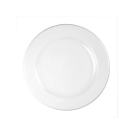 Churchill - Profile Plate White - 20CM Set Of 12