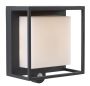 Eurolux Wall Light Solar Curtis And Sensor Grey LED 3W