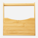 Bamboo Cutlery Holder With Handle