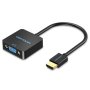 Vention HDMI To Vga Converter With Female Micro USB And Audio Port 0.15M