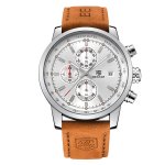 Benyar BY-5102M Chronograph - Silver