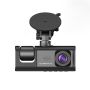 Camera For Cars 3 Channel Dash Cam Driving Recorder 3-LENS With 2 Ips