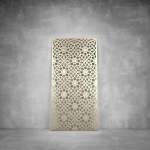 Laser Cut Screen - Design 134 - 1040 X 535 X 20 Matt Gold Indoor