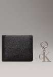 Calvin Klein Gift Bifold W coin & Key Fob - Black
